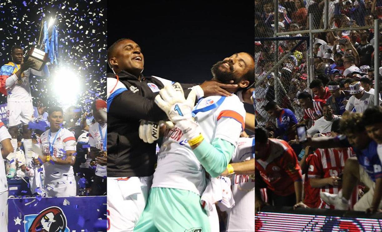 Olimpia venció in extremis 2-1 al Motagua y se consagró tricampeón de manera invicta en el fútbol de Honduras. Las imágenes curiosas que dejó la Gran Final.