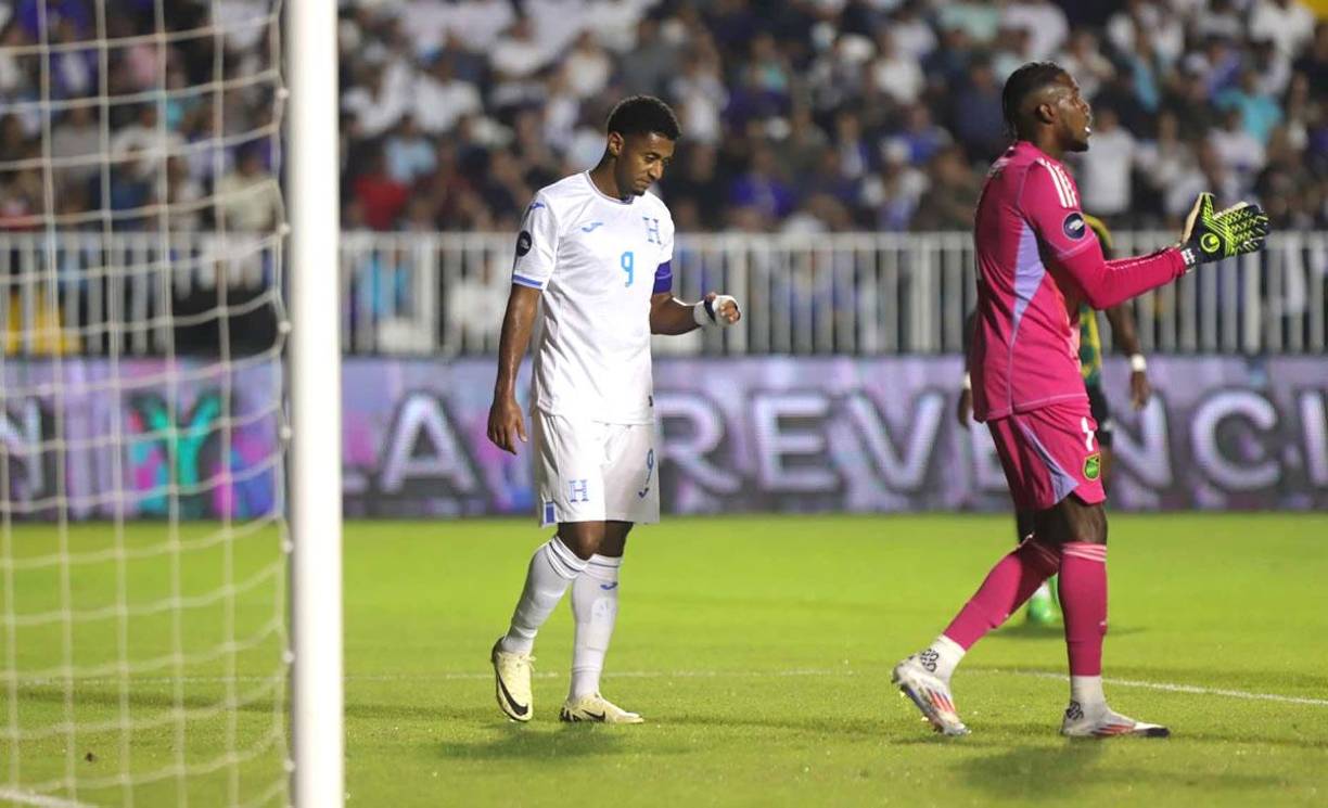Se fue en blanco: El ‘Choco’ Lozano no pudo marcar en la doble fecha FIFA de septiembre con la Selección de Honduras.