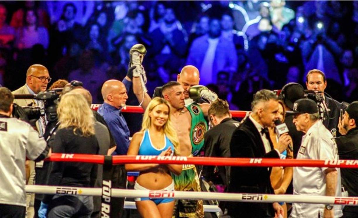 Teófimo López llegó a 13 victoria, de las cuales 11 han sido por nocaut. Foto Jonathan Loarca