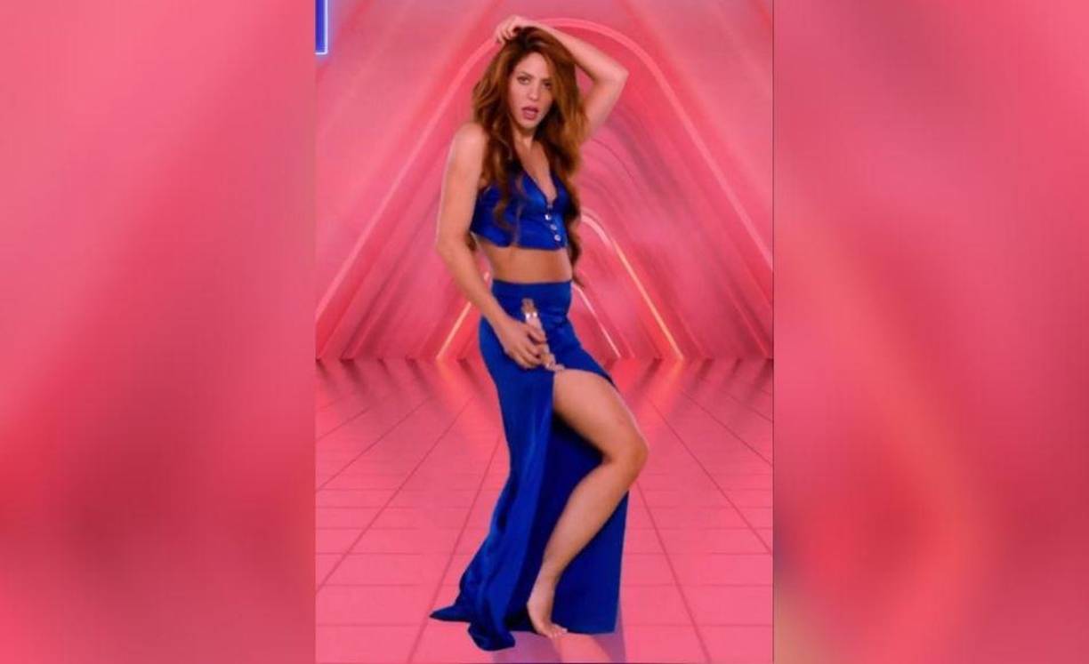 En él se puede ver a la colombiana bailando para un programa de la cadena televisiva NBC y algunas personas aseguran ver una ‘pancita’ en la artista.