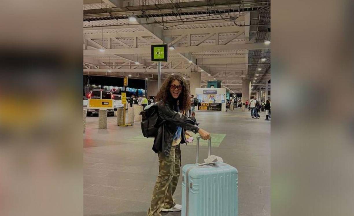 La cantante ya está de regreso en México para trabajar en su nuevo proyecto. 