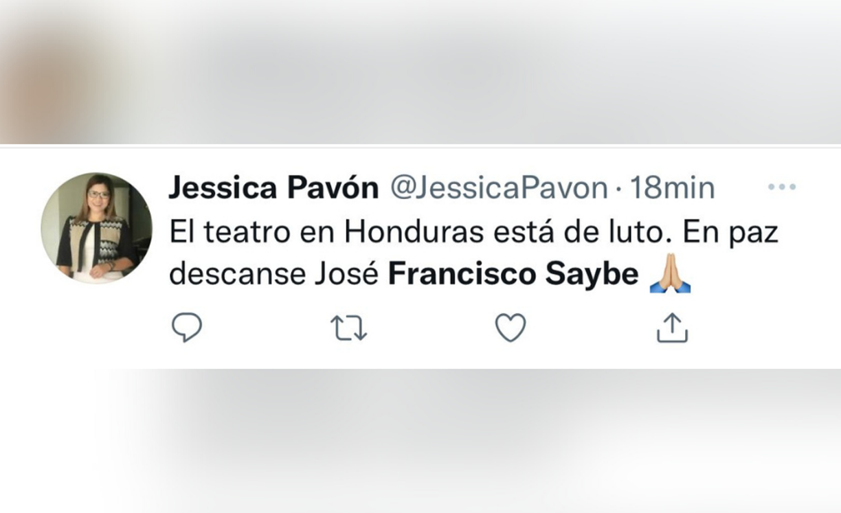 José Francisco Saybe, o simplemente don Chico, como se le conocía entre la comunidad sampedrana, era un personaje emblemático en el mundo del teatro, no solo en esta ciudad, sino en todo Honduras.