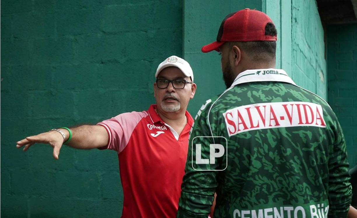 El presidente del Marathón, Orinson Amaya, llegó al Yankel para tener todo controlado en el derbi sampedrano.