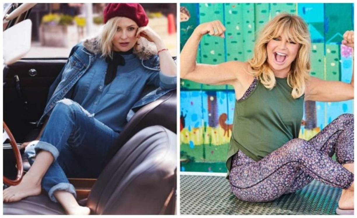Muy hermosas y orgullosas están una de la otra las actrices de Hollywood Kate Hudson y Goldie Hawn. Constantemente publican en redes sociales cuánto se respetan y se aman.