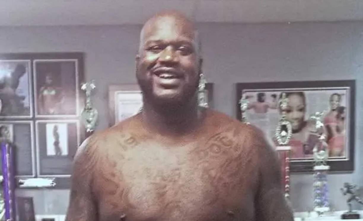 “Quiero tener músculos en todas partes y quiero hacer un anuncio de ropa interior con mis hijos”, apuntó Shaq, que fue campeón de la NBA con los Lakers pesando 172 kilos.