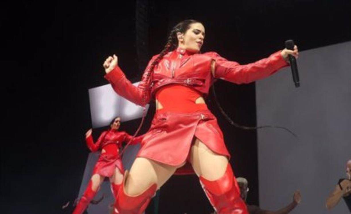 Pero la convivencia en el backstage no fue lo único, pues la actriz de Élite también se estuvo entre el público disfrutando del concierto de Rosalía, tal como registró en un video, en el que grabó el momento en el que su amiga interpretó Perdóname, una de las canciones más populares de Factoría.