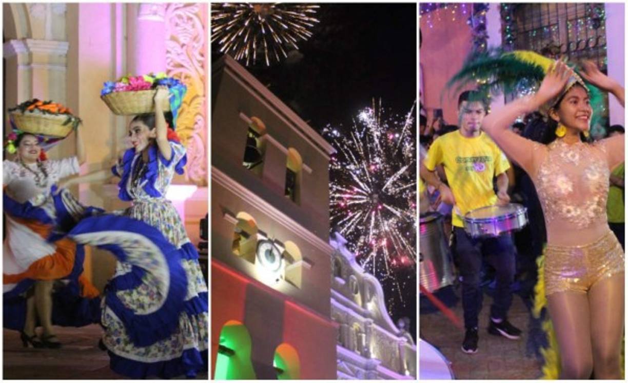 Comayagua despidió a lo grande el año 2019 y le dio la bienvenida con mucho júbilo y entusiasmo al 2020 con el evento de las 12 campanadas desde el reloj más antiguo de América en funcionamiento.