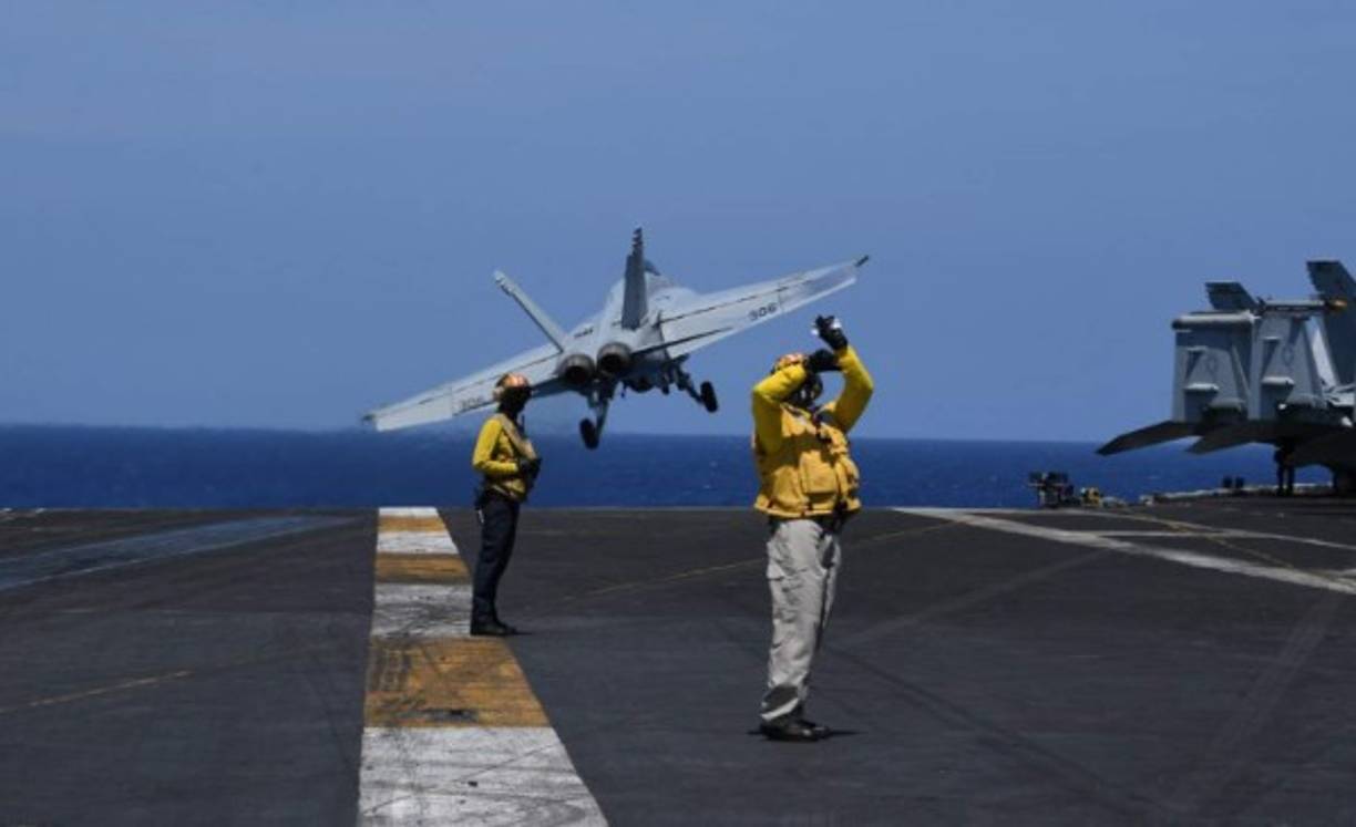 La flota, que se dirige al litoral de Oriente Medio en el mar Mediterráneo, partió esta mañana desde la base de Norfolk (Virginia).