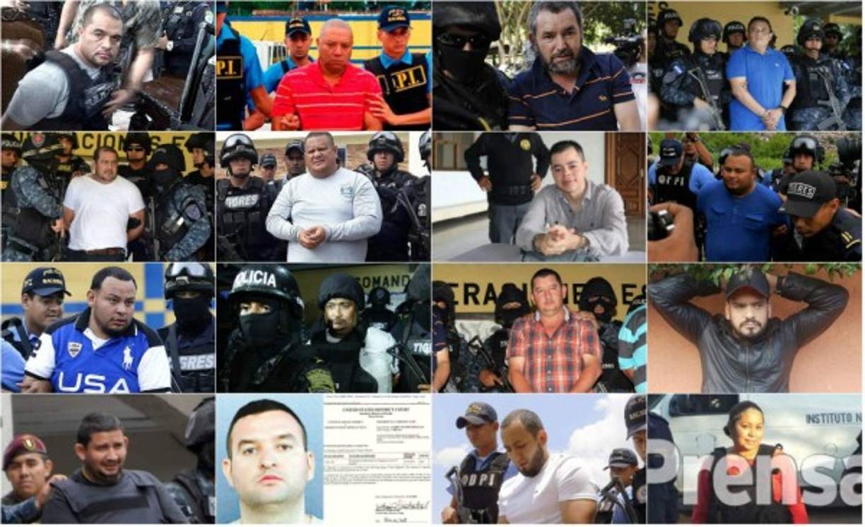 De los 42 hondureños acusados de traficar con drogas y otros delitos en Estados Unidos ya fueron sentenciados 25 de ellos. 16 están a la espera de un juicio.