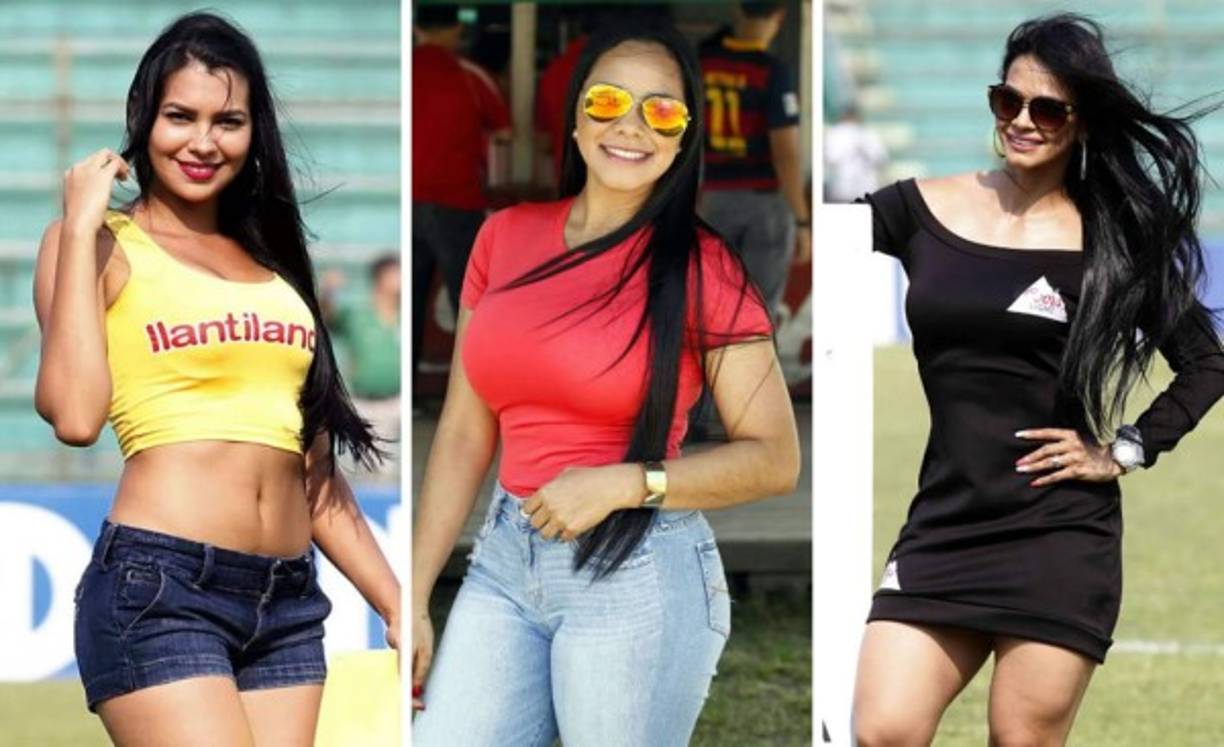 Los partidos de ida de los repechaje a semifinales del Torneo Clausura 2017 del fútbol hondureño fueron adornados por bellas chicas. No te pierdas la galería.