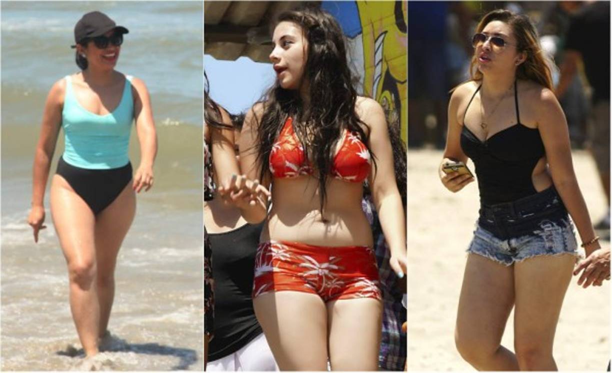 Las playas de la costa atlántica estuvieron nutridas de encantadoras damas durante toda la semana.