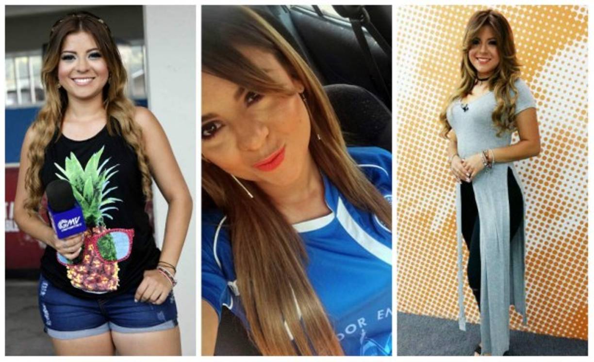 Diana Calderón es una hermosa periodista que trabaja para el Canal 21 de El Salvador y está cubriendo actualmente a la Selecta que se prepara para enfrentar a la Selección de Honduras en la eliminatoria de la Concacaf rumbo al Mundial de Rusia 2018.