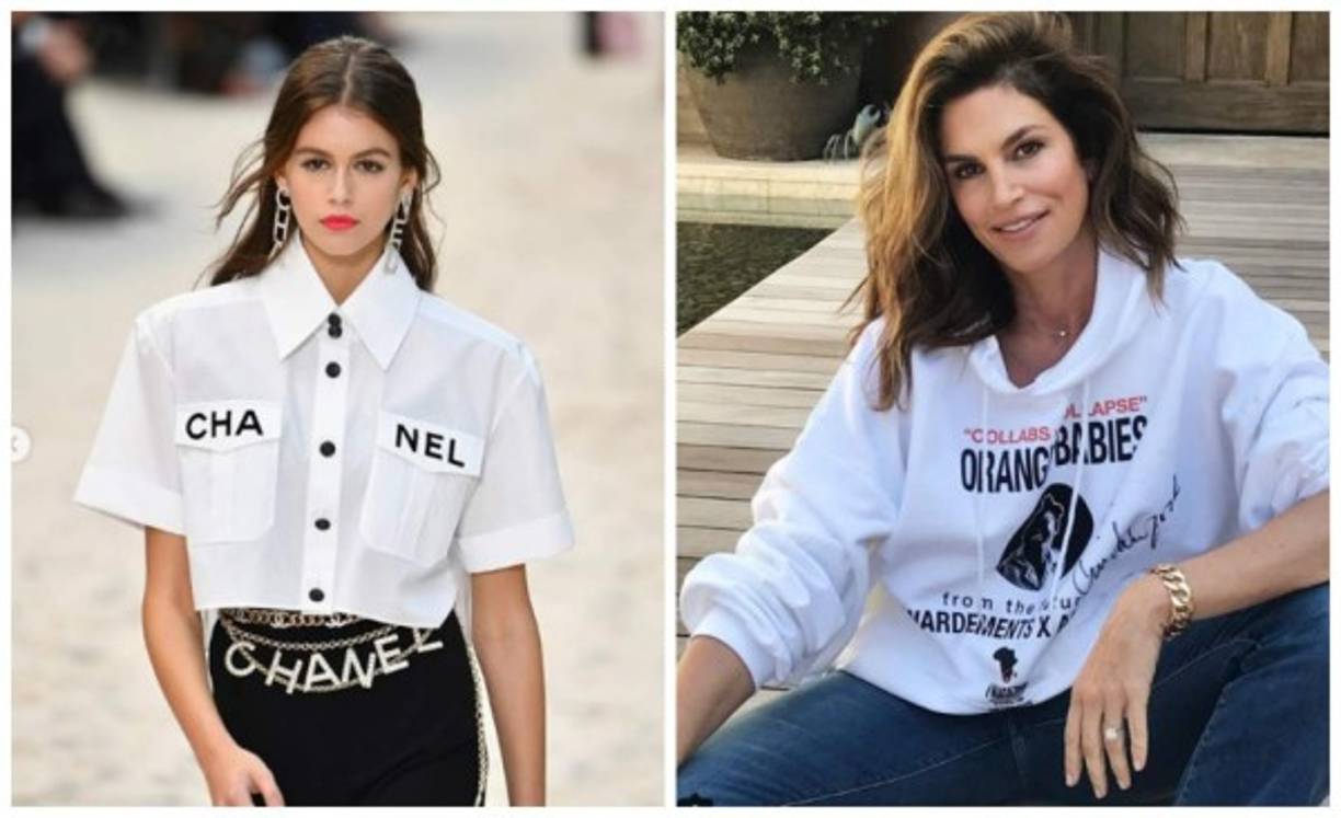 Desde pequeña Kaia Gerber ha sido hermosa, al igual que su madre la actriz Cindy Crawford, quien está sumamente orgullosa de la carrera que lleva su hija en el mundo del modelaje.