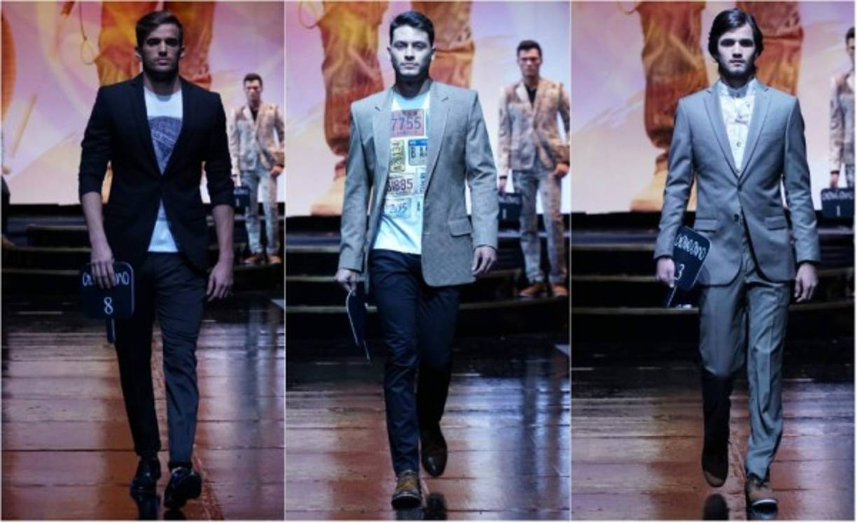 Mabel y Francisco Galerano con su firma Galeano presentaron una pasarela divina.