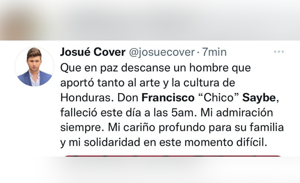 Sus amigos y compañeros del teatro lo recuerdan hoy como una persona única, divertida y con la mejor disposición para ayudar.