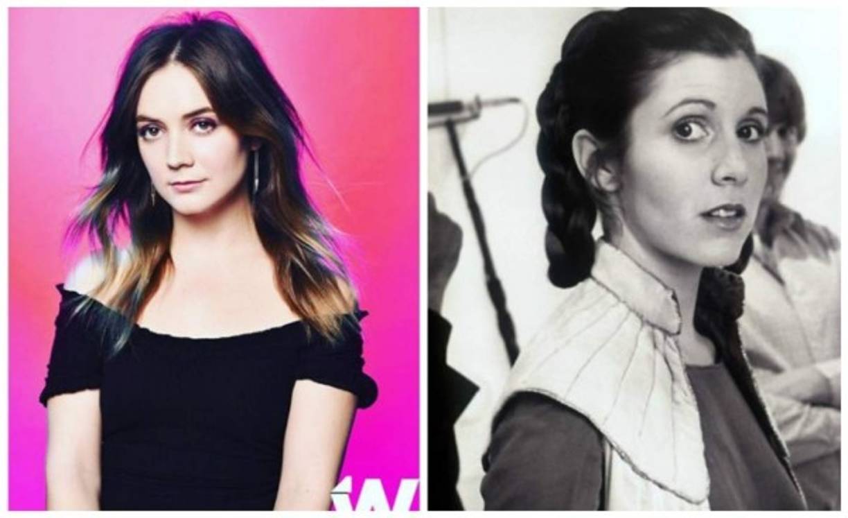 Billie Catherine Lourd es la única hija de la fallecida actriz Carrie Fisher y el agente de talentos Bryan Lourd. La actriz heredó por completo la belleza de su madre.
