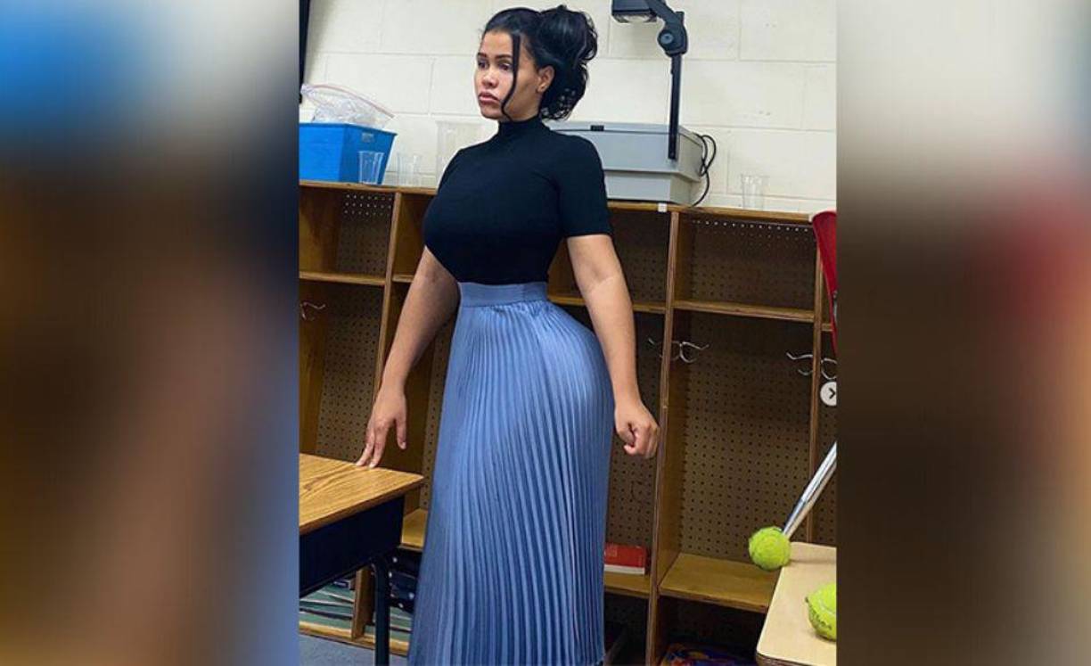 La docente ha denunciado que algunos padres de la escuela donde trabaja quieren que la echen por su apariencia física.