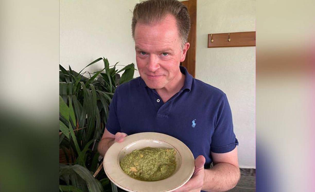 Mole pipián como un fantástico resultado de la visita a Tepoztlán con el fantástico Ernesto “Ñaño” Verbera. Seguimos aprendiendo.