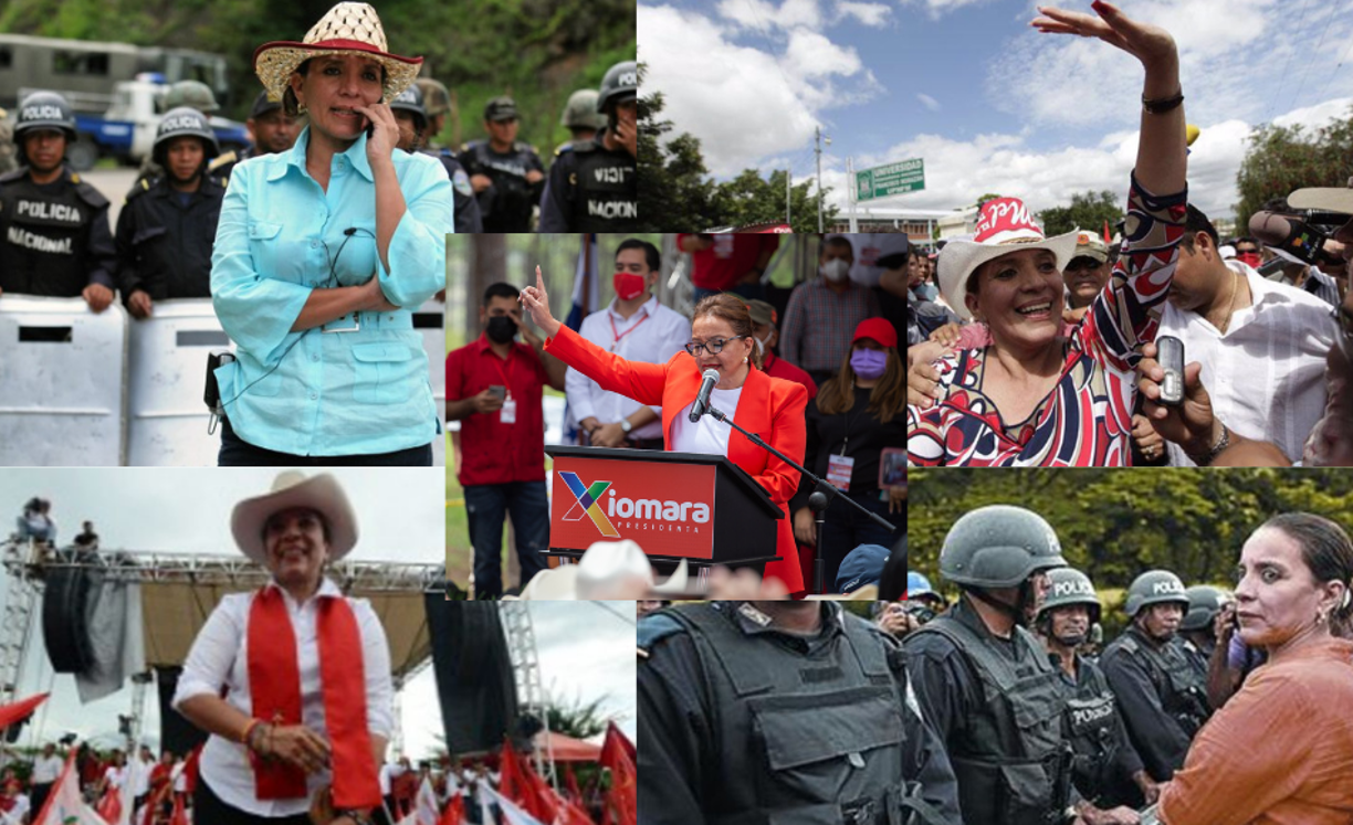 Iris Xiomara Castro Sarmiento de Zelaya.