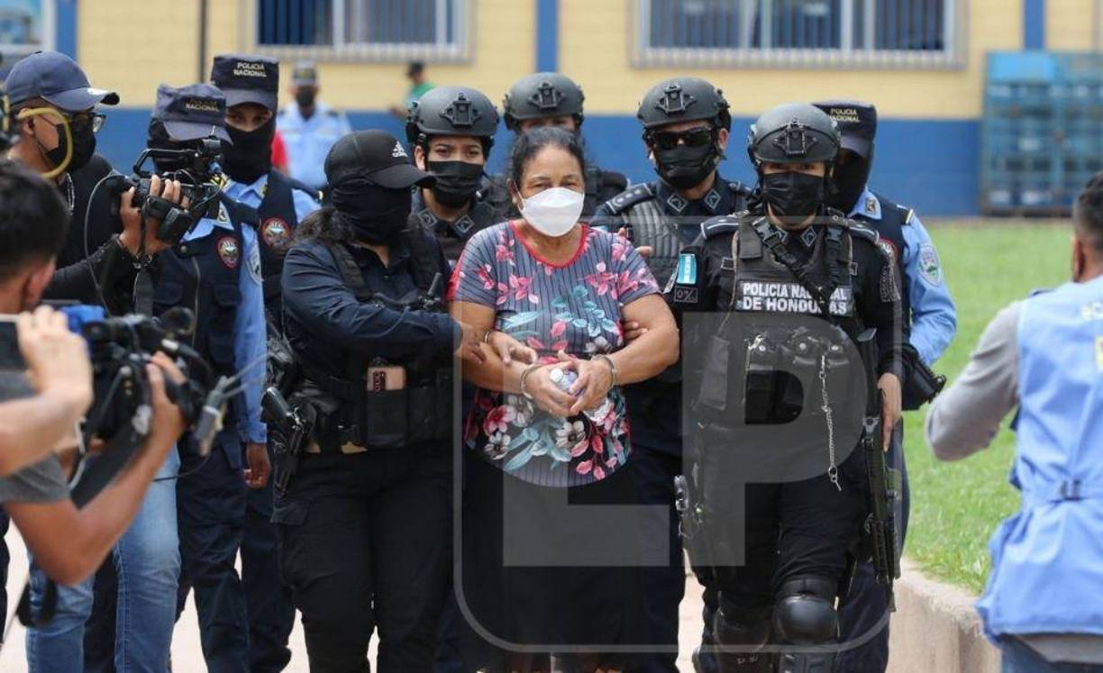 Mientras que uno de sus hijos murió en un enfrentamiento con fuerzas de seguridad, informó una fuente oficial en Tegucigalpa.