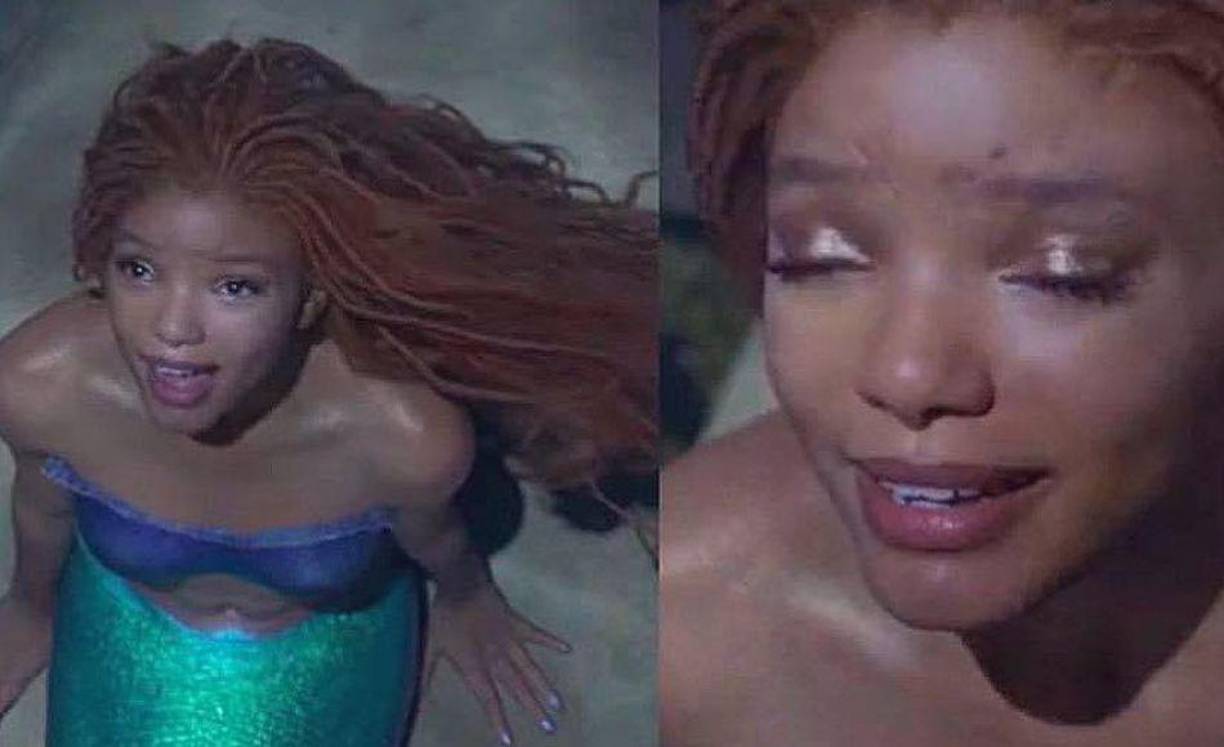  Halle Bailey es la protagonista y las primeras imágenes es posible ver a la actriz cantando ‘Parte de tu mundo’ una de las canciones más famosas de la historia, en el universo debajo del mar.