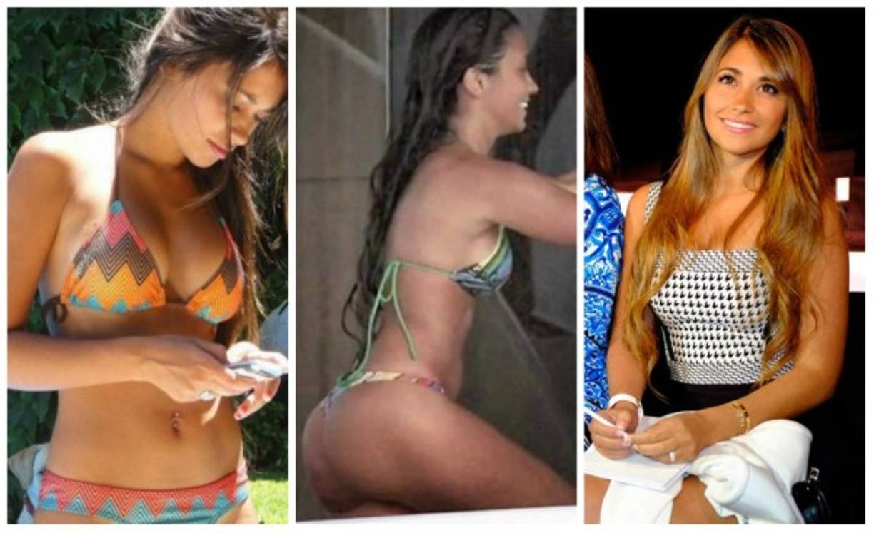Antonella Roccuzzo, esposa del barcelonista Lionel Messi.