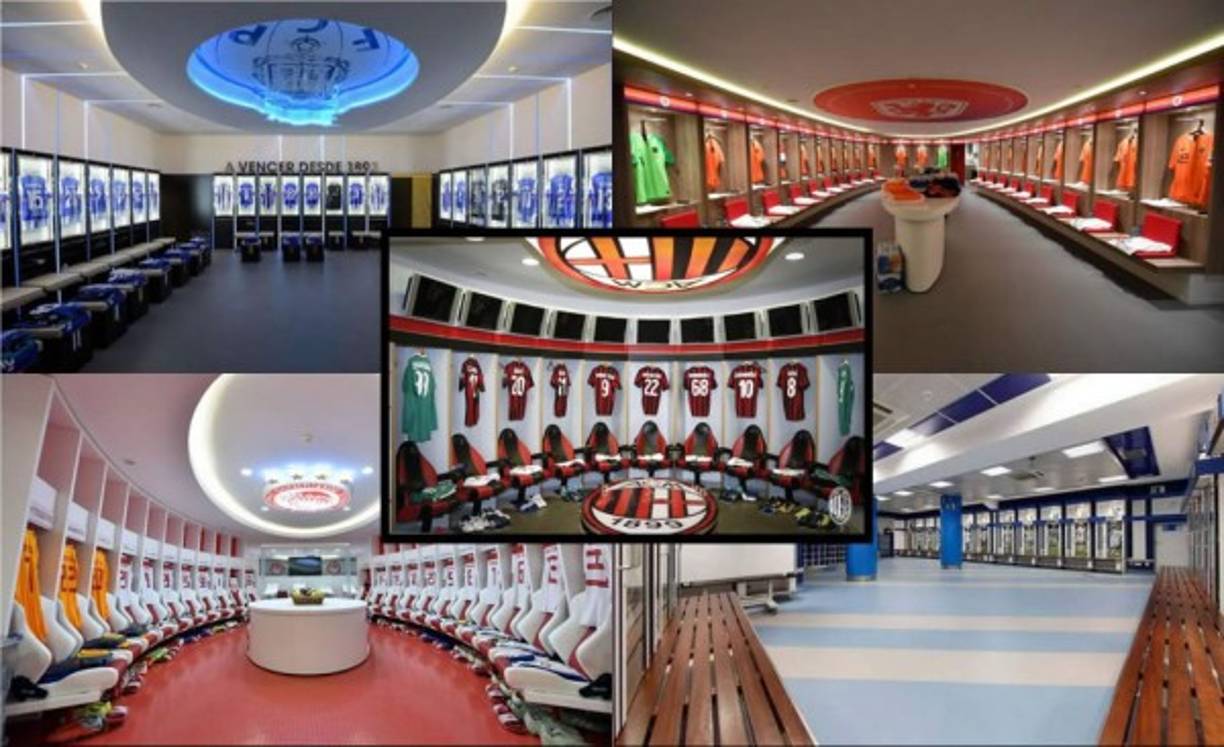 Te presentamos los vestuarios más bonitos de equipos de fútbol en el mundo. Honduras hizo historia en uno de estos estadios.