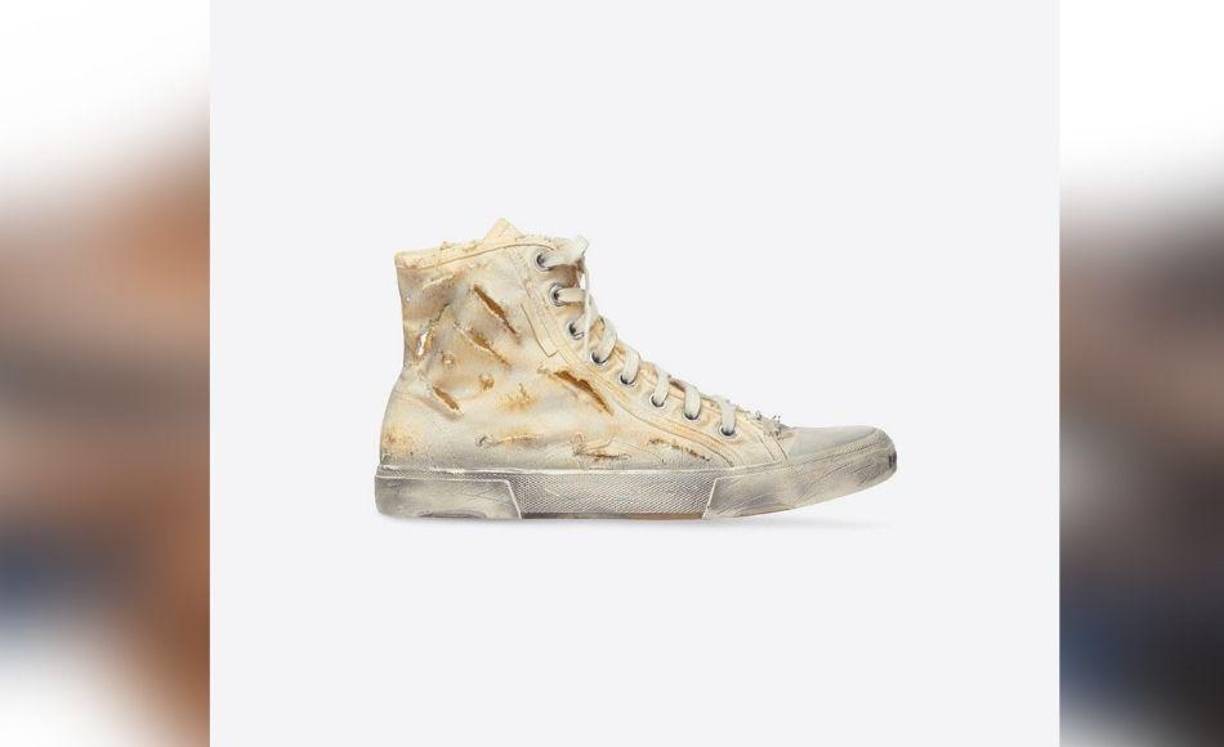 Esta colección limitada, aunque en menor medida a lo mostrado en la publicidad, tiene tres componentes que hacen únicos a los zapatos.