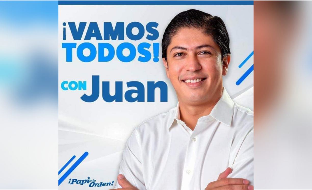 El nacionalista Juan Oliva herdará el curul de su padre Mauricio Oliva. Lleva 23,962 votos.