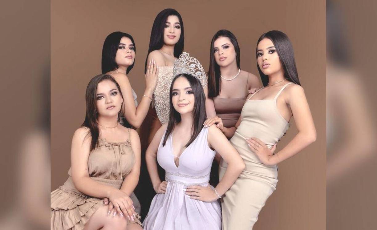 Ellas son las 5 jovencitas que buscan convertirse en reina de la Feria de San Marcos de Colón, Choluteca.