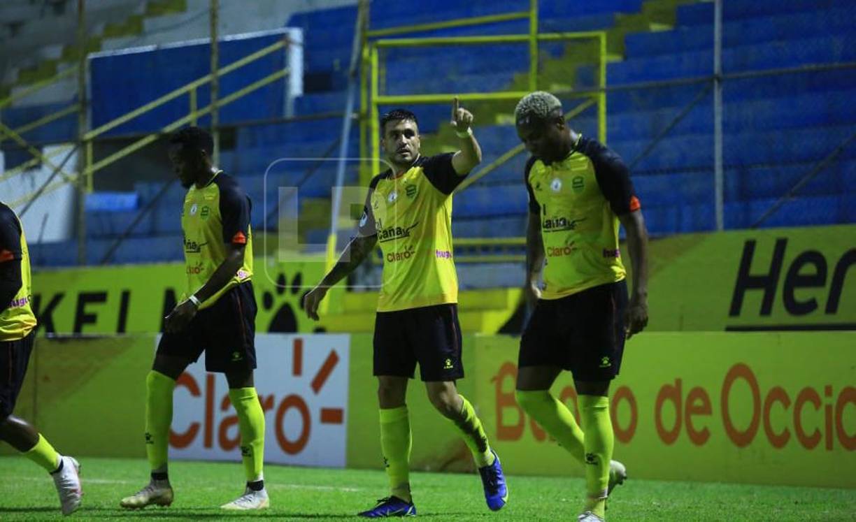 Ramiro Rocca fue la figura una vez más del Real España al destaparse con un doblete.