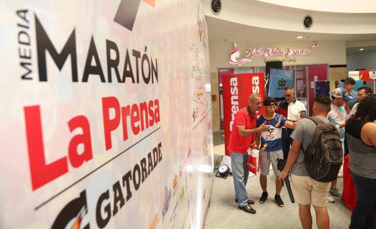 El Mall Galerías de San Pedro Sula recibió en esta segunda jornada a uno de los protagonistas de esta edición de la Maratón de Diario LA PRENSA, Shin Fujiyama.