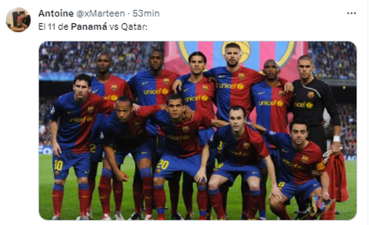 Los jocosos memes que dejó la goleada de Panamá a Qatar en Copa Oro