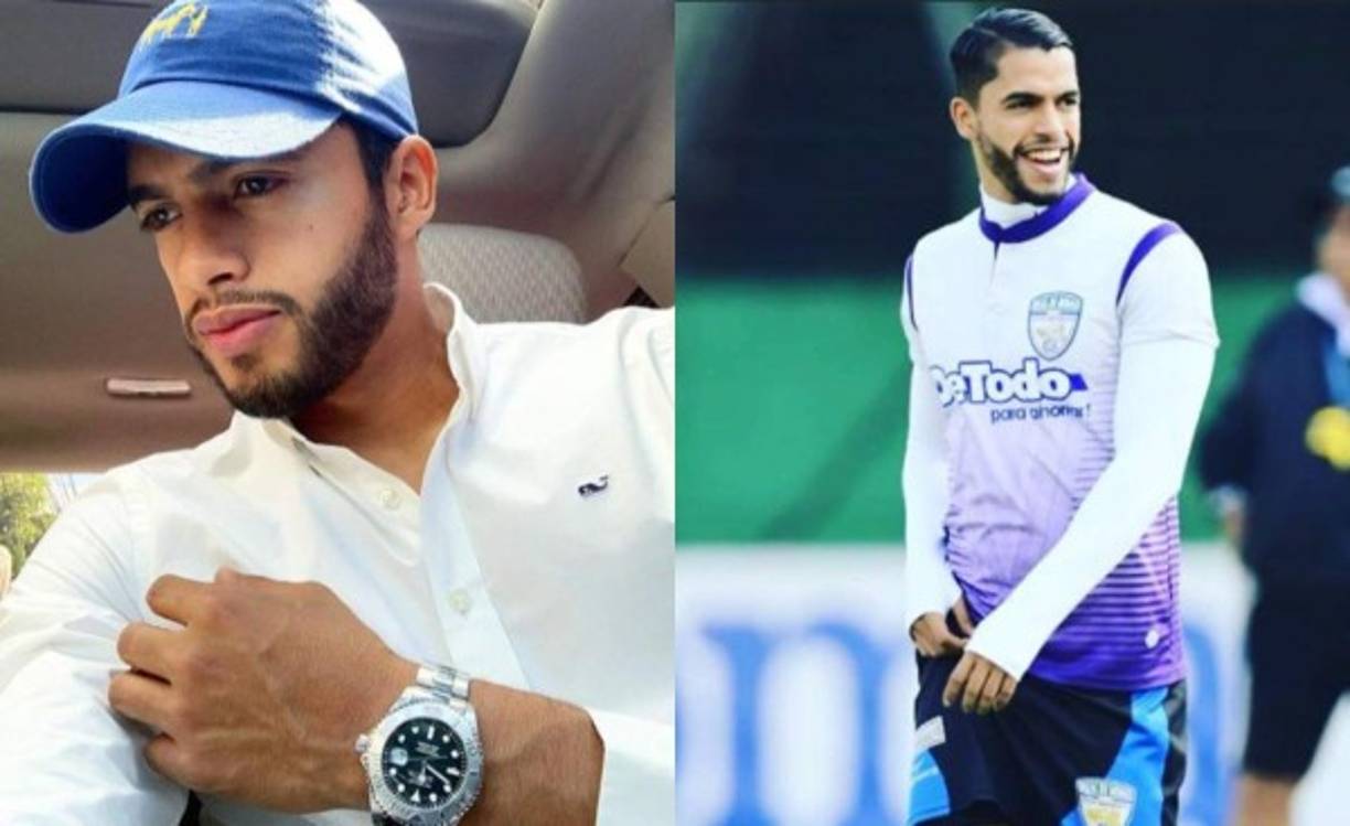 Nelson Muñoz: El atlético representante del equipo Real de Minas, indiscutiblemente, es uno de los más guapos de Honduras. Tiene una sonrisa que cautiva, así lo muestra en las fotografías que publica en sus redes sociales, donde siempre luce apuesto y elegante.