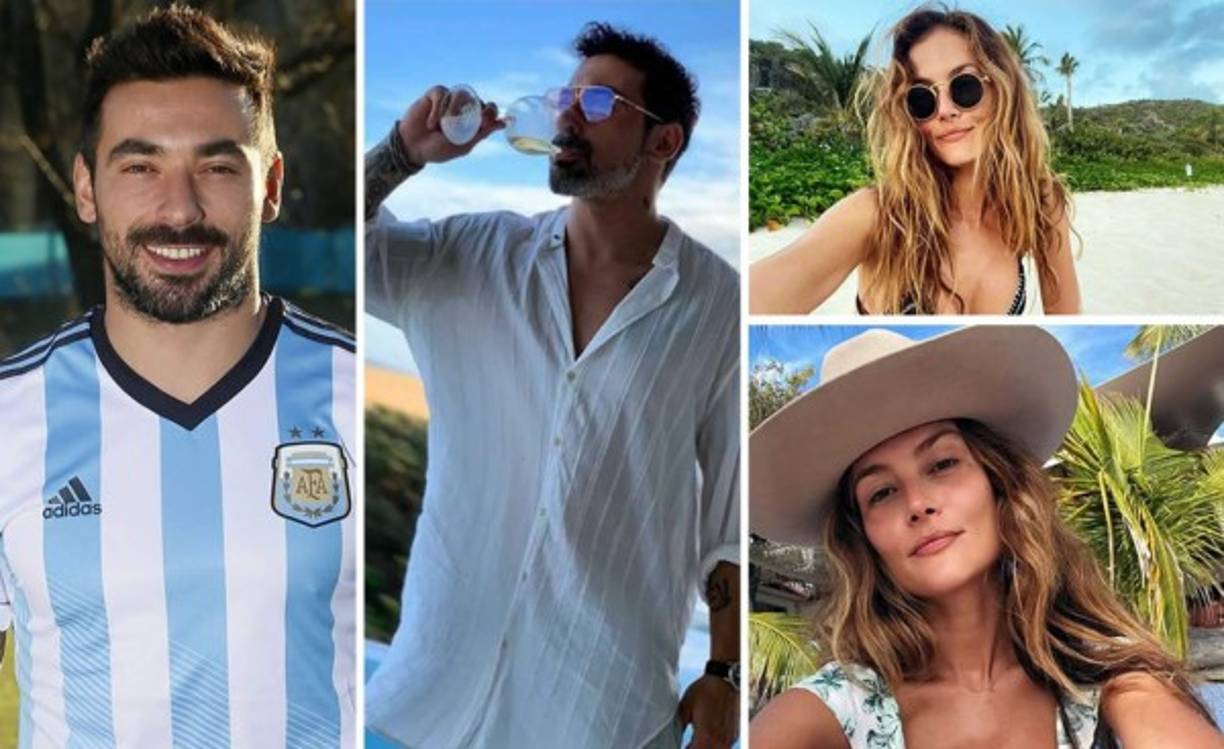 Ezequiel Lavezzi, futbolista argentino que se retiró en 2019, está en el ojo de la crítica luego de que le descubrieran pasando la cuarentena en una isla caribeña junto a una hermosa modelo brasileña, de quien aseguran es la exnovia de un amigo íntimo del jugador.