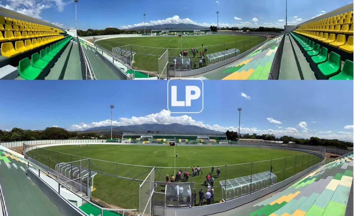 El estadio Carlos Miranda de Comayagua finalmente está listo tras una espectacular remodelación y albergará partidos del Torneo Apertura 2022 de la Liga Nacional.