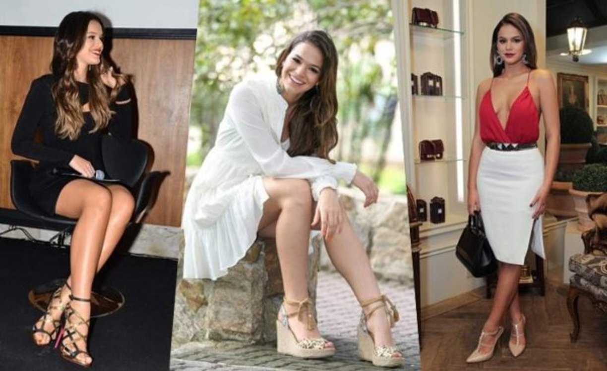 Bruna es una de las chicas más bellas de Brasil.