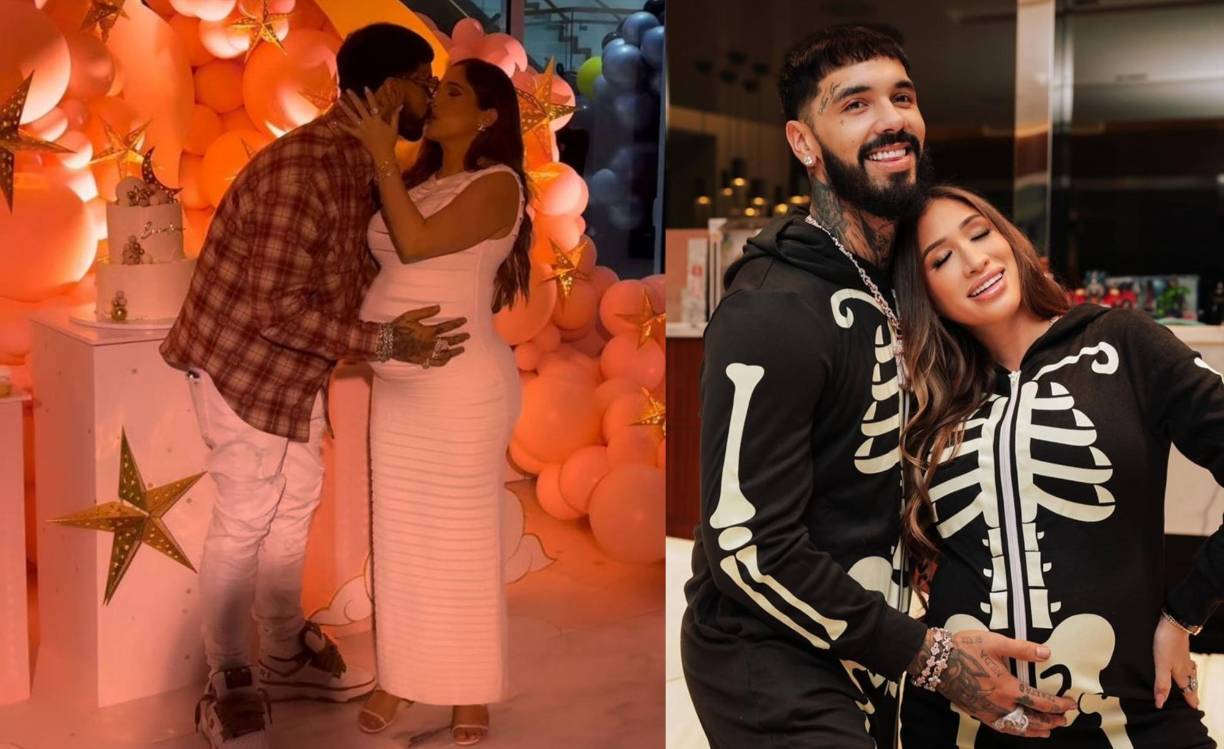 Hace una semana, <b>Laury Saavedra</b> presumió de su avanzado embarazo mientras Anuel le besó la pancita. Ahora la pareja de famosos sorprendió a todos con el espectacular <i>baby shower</i> en honor a su hija.