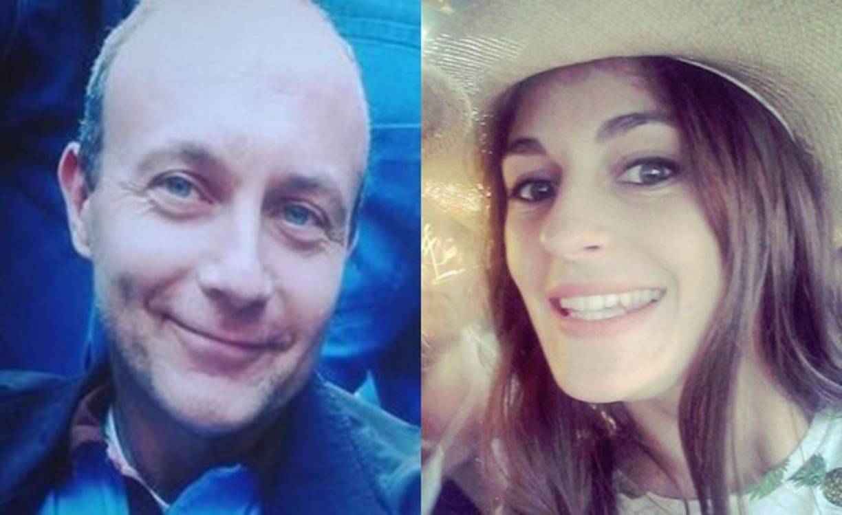 Un hombre conocido como 'Christophe' está en la lista. A la derecha, Caroline Prenat, 24, asesinada mientras disfrutaba con sus amigos.<br/><br/>