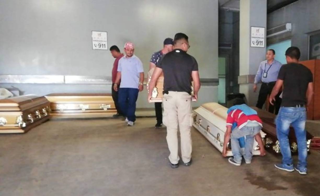 Las víctimas respondían a los nombres de Marlon Fernando Galo, Gerardo García, Kevin Servellón y Arnold Escoto.