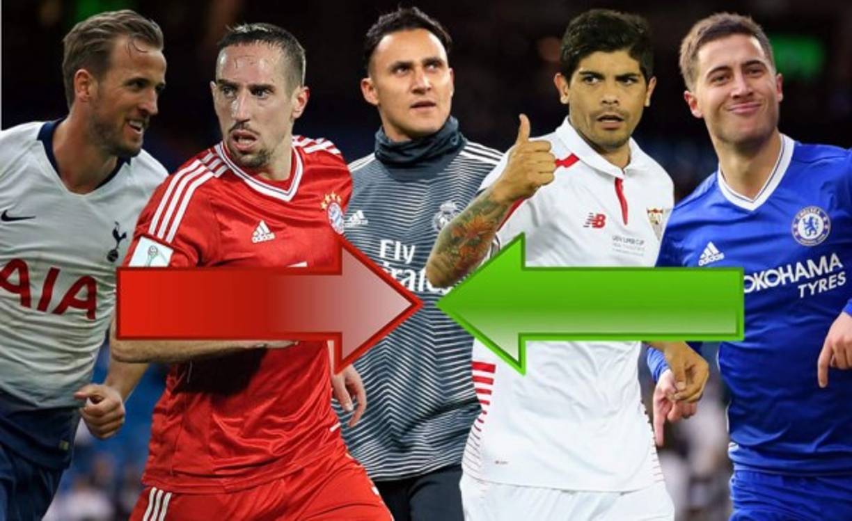 Los últimos movimientos del mercado de fichajes en el fútbol internacional, con Real Madrid y Barcelona como protagonistas.