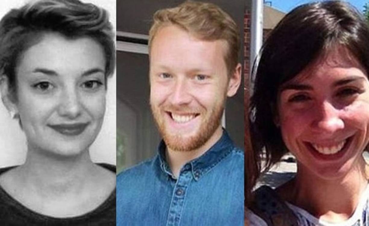 Marie Mosser, Francois-Xavier Prevost y Lola Salines. <br/>