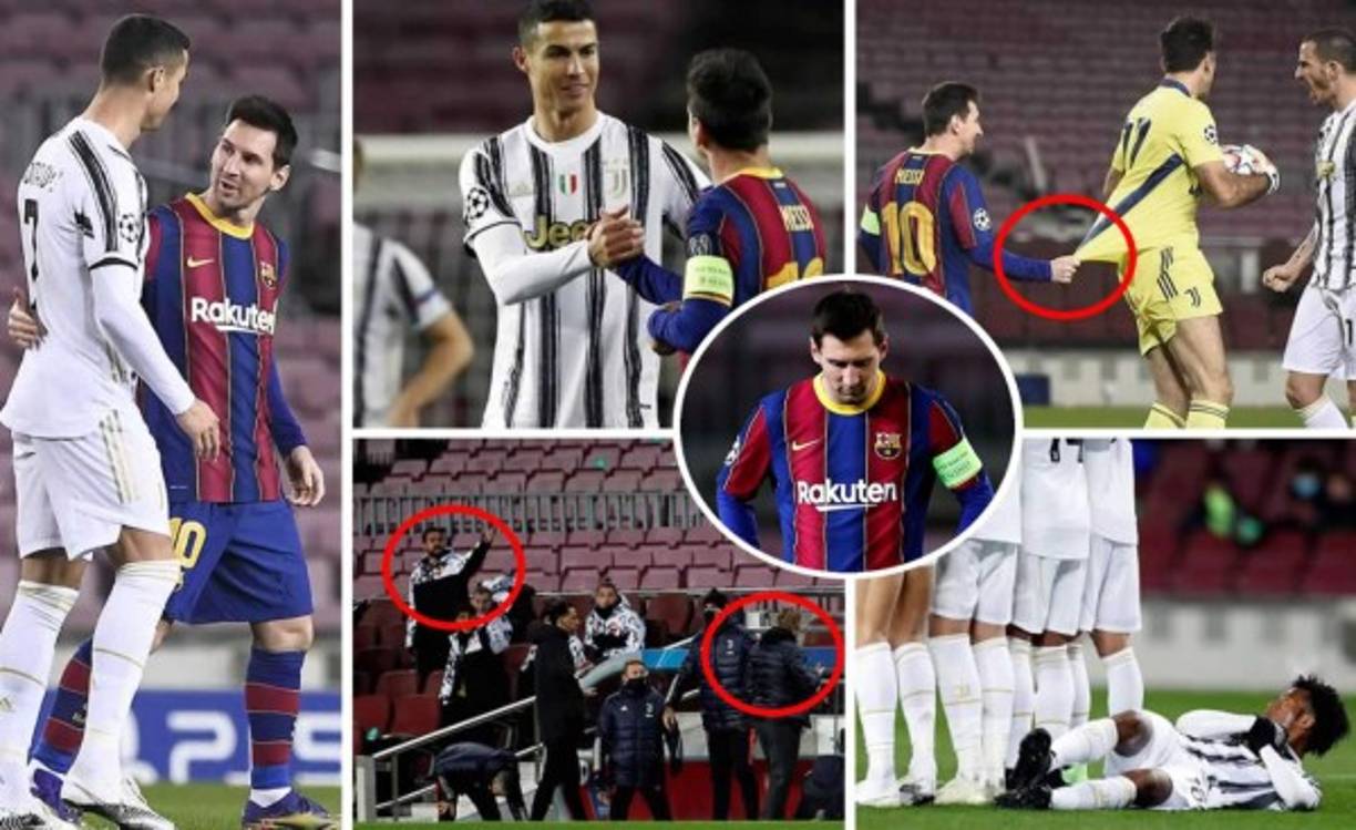 Las imágenes del reencuentro de Messi y Cristiano Ronaldo en la victoria por goleada de la Juventus (0-3) contra el FC Barcelona en la última jornada de la fase de grupos de la UEFA Champions League.