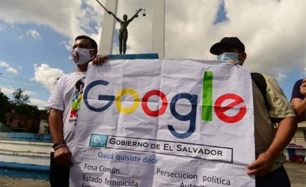 Agregaron que, a su juicio, el Gobierno de Bukele atenta contra la democracia.