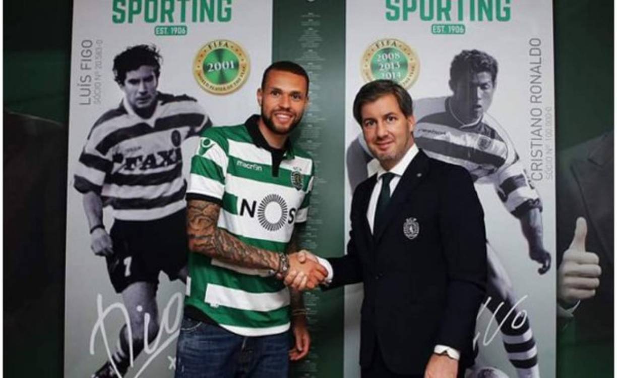 Luc Castaignos nuevo jugador del Sporting Club de Portugal. El delantero holandés es del Eintracht de Frankfurt firma con los lusos hasta 2019.