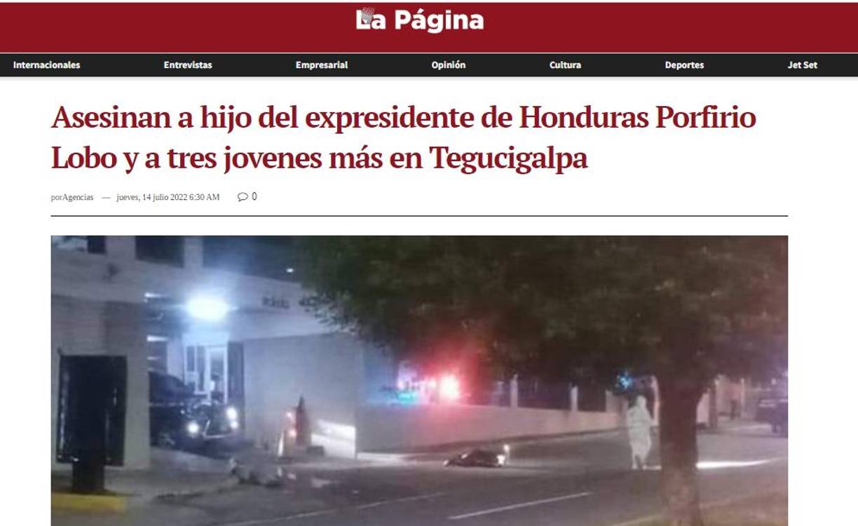 Según el exdirector de Medicina Forense Denis Castro, por imágenes que ha recibido, se trata de un crimen que ha sido bien planificado.