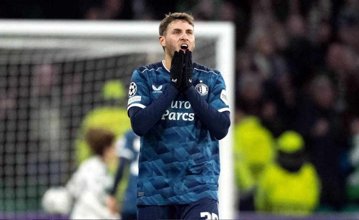 El argentino nacionalizado mexicano Santiago Giménez fue titular con el Feyenoord ante el Celtic y se fue frustrado al no poder anotar y por la derrota. El duelo de Concacaf lo ganó Luis Palma.