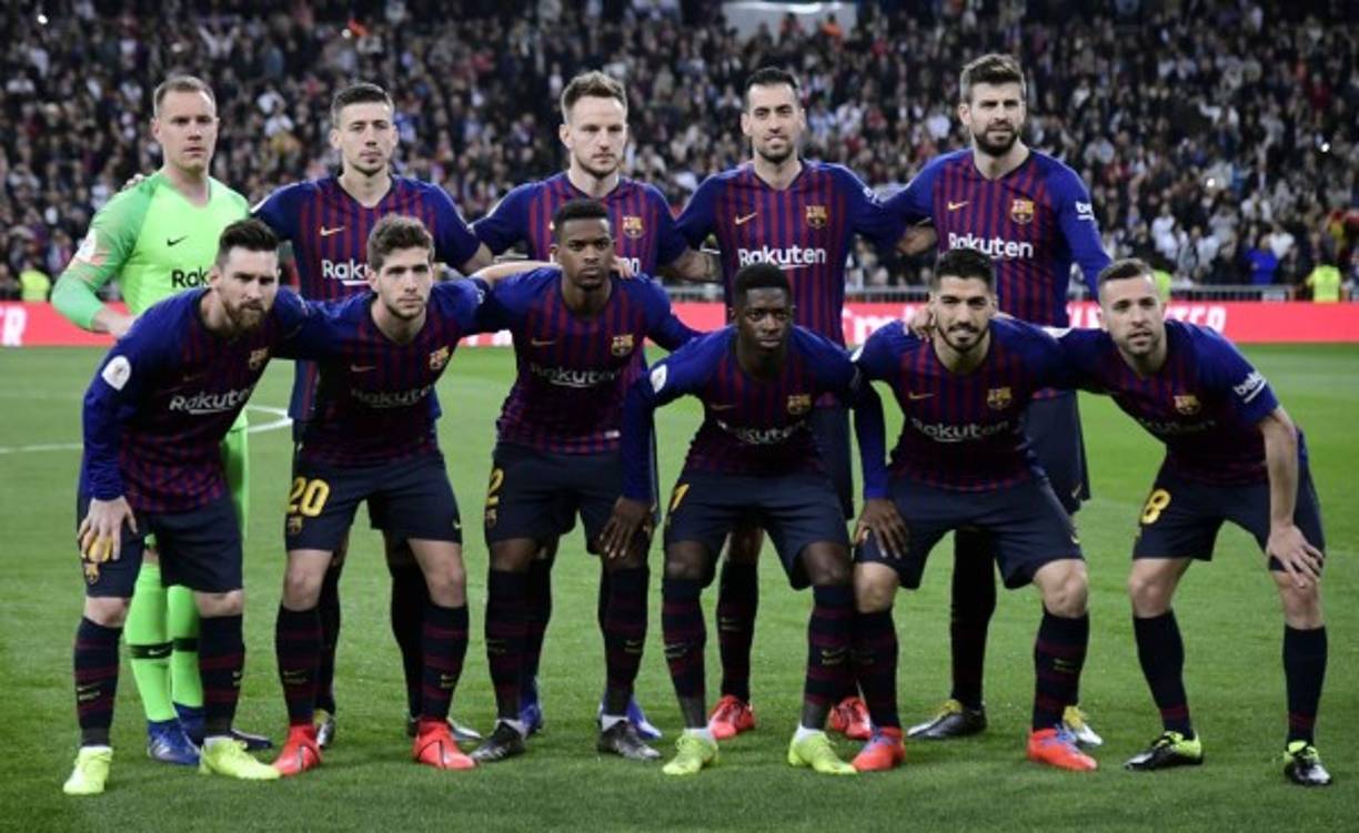 Así jugó el Barcelona ante el Real Madrid el partido de vuelta de las semifinales de la Copa del Rey en el Santiago Bernabéu (0-3, 1-4 en el global).