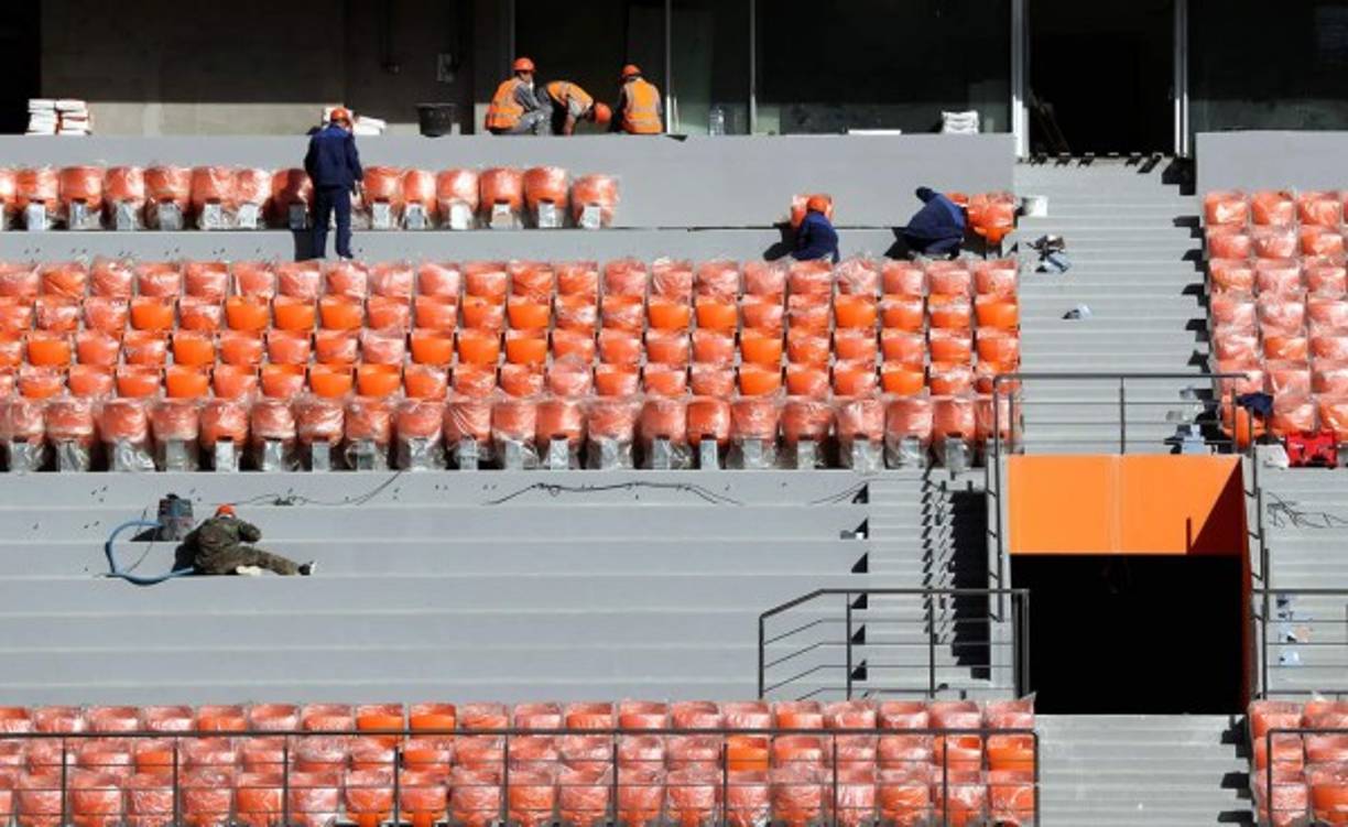 Por esa razón los organizadores del Mundial de Rusia 2018 pusieron en marcha las obras para llevarlo a 35.000 espectadores y albergar así algunos partidos del certamen.