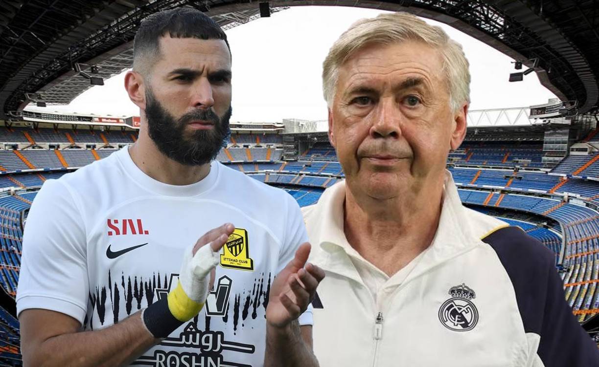 En otra información que sale desde España, según el diario Sport, Carlo Ancelotti habría pedido a Florentino Pérez para reforzar la delantera el regreso de Karim Benzema al Real Madrid. El atacante se ha ido la última temporada tras no aceptar la renovación del club blanco ante la irrechazable oferta del Al-Ittihad de 100 millones de euros por cada una de las tres temporadas firmadas. Sin embargo, el jugador quiere salir de Arabia Saudita y el Real Madrid aparece como una de las opciones.